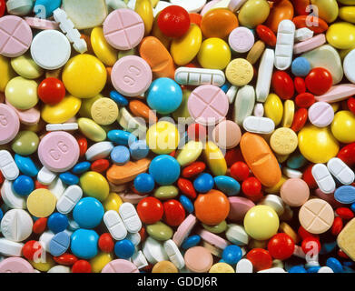 Medical Pills Stock Photo