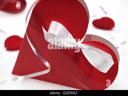 Red Heart for Saint Valentine's Day Stock Photo