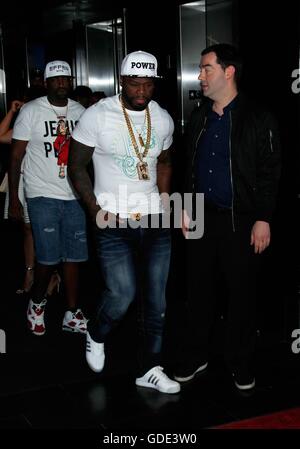 Las Vegas, NV, USA. 15th July, 2016. Tony Yayo, 50 Cent at arrivals for 50 Cent Celebrates 41st Birthday and Season Three Premiere of STARZ's POWER, Drai's Nightclub at The Cromwell, Las Vegas, NV July 15, 2016. Credit:  James Atoa/Everett Collection/Alamy Live News Stock Photo