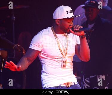 Las Vegas, NV, USA. 15th July, 2016. 50 Cent, Curtis Jackson at arrivals for 50 Cent Celebrates 41st Birthday and Season Three Premiere of STARZ's POWER, Drai's Nightclub at The Cromwell, Las Vegas, NV July 15, 2016. Credit:  James Atoa/Everett Collection/Alamy Live News Stock Photo