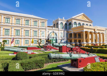 Thailand,Bangkok,Ministry of Defence Building and Canon Museum Stock Photo