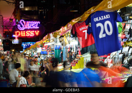 Patpong night market, Bangkok, Thailand. Stock Photo