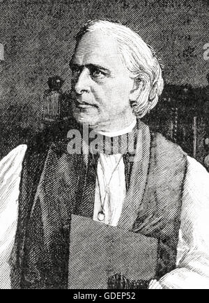 Edward White Benson, 1829 – 1896.  Archbishop of Canterbury. Stock Photo