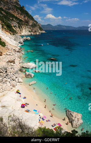 Cala Goloritze, Golfo di Orosei, Parco Nazionale del Gennargentu e Golfo di Goloritze, Sardinia, Italy Stock Photo