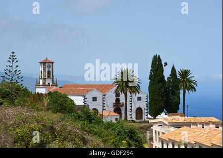 San Blas Church in Villa de Mazo, La Palma, Canaries, Spain Stock Photo