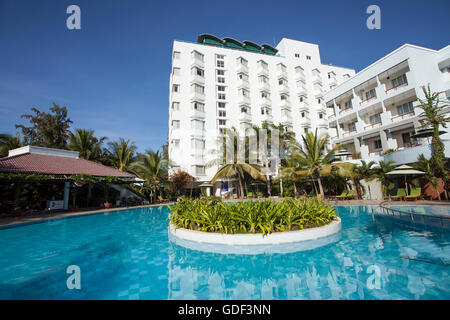 Saigon Ninh Chu resort, beach in Phan Rang, Ninh Thuan, Vietnam Stock Photo