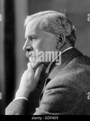 Ramsay Macdonald. Portrait of the British Labour party Prime Minister, James Ramsay MacDonald (1866-1937), from Bain News Service. Stock Photo