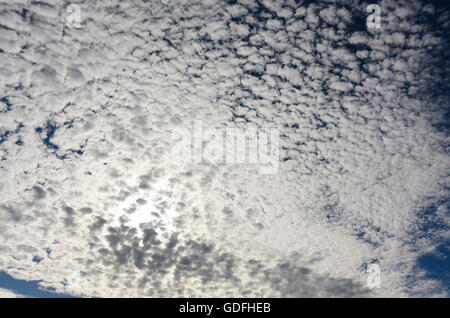 altocumulus cloud clouds Stock Photo