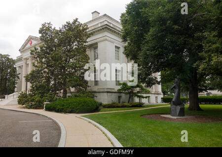 Washington DC American Red Cross headquarters Stock Photo