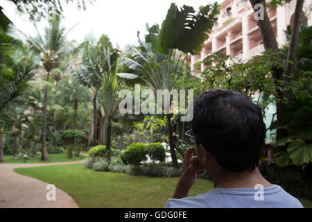 The Leela Palace Bangalore on Old Airport Road is brilliant. Stock Photo