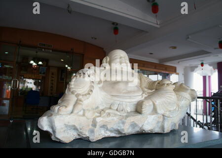 statue of laughing buddha Stock Photo