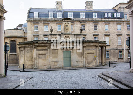 The Cross Bath Spa building. Spa in the UNESCO World Heritage City of Bath, site of Roman baths and modern luxury spas Stock Photo