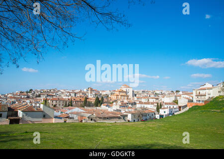 Overview. Chinchon, Madrid province, Spain. Stock Photo