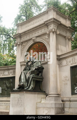 Samuel Hahnemann monument Washington DC Stock Photo