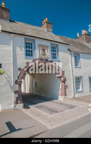 The Pend Whithorn isle of Whithorn leading to Whithorn Priory Dumfries & Galloway Scotland Stock Photo