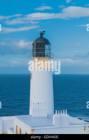 1912 Stevenson designed Rubha Reidh Lighthouse nr Gairloch Ross & Cromarty Highland Scotland Stock Photo