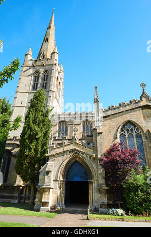 All Saints Parish Church Oakham Rutland East Midlands UK Stock Photo