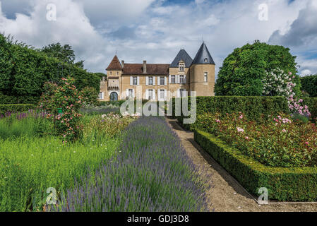 Château d'Yquem, Sauternes, Gironde, France Stock Photo