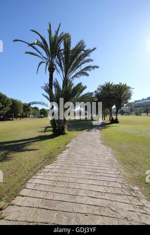 General view of La Manga Club Resort in Murcia, southern Spain. Stock Photo