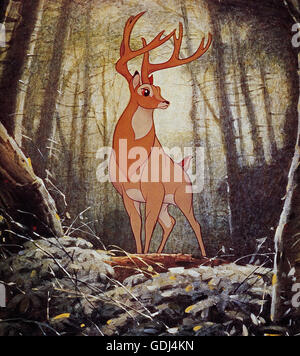 Bambi, USA 1942, Regie: James, Algar, Samuel Armstrong, Szenenfoto Stock Photo