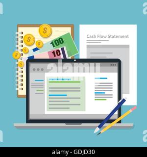 Cash flow management concept icon Stock Vector Image & Art - Alamy
