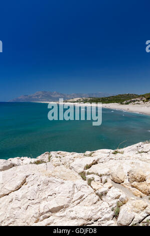 Patara Beach near Kalkan, Lycian Coast, near Kas, Turkey, Asia. Stock Photo