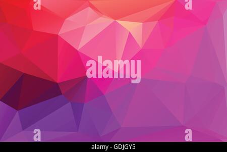 Vector abstract modern background with purple triangles Stock Vector ...