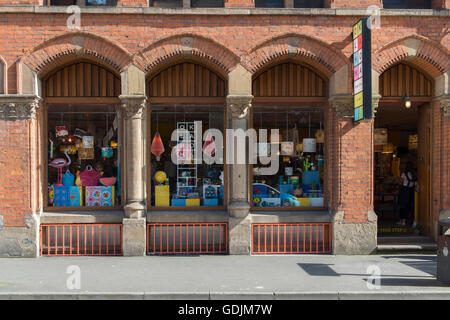 Oklahoma gift shop located on High Street in the Northern Quarter area of Manchester. Stock Photo