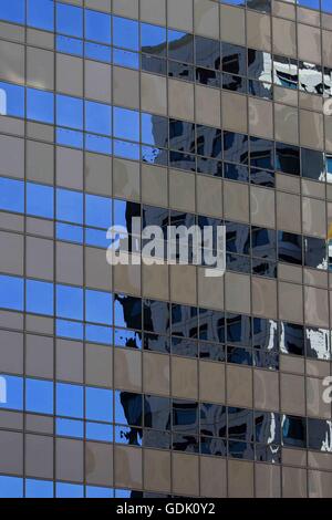 reflections in windows oakland california Brian McGuire Stock Photo