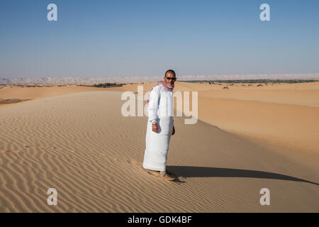 Dakhla Desert Park, a newly designated conservation area within Dakhla Oasis. Egypt Stock Photo