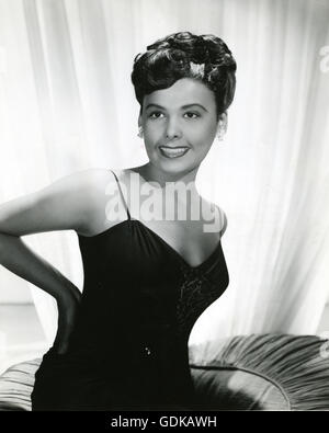 Lena Horne, African-American actress and entertainer and one of the most beautiful women in Hollywood, is among the nation's ranking stars. Stock Photo