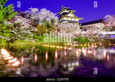 Nara, Japan at Koriyama Castle in the spring season. Stock Photo