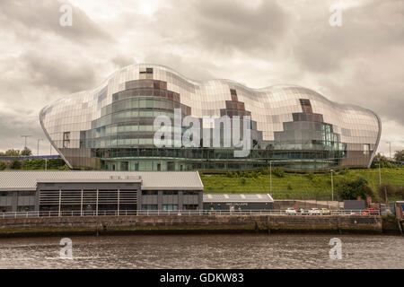 The Sage,Gateshead, a concert venue on the south bank of the Tyne river in the north east of England Stock Photo