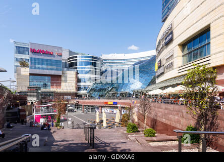 Złote Tarasy a modern retail complex in Warsaw Poland. Stock Photo