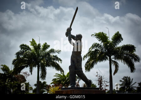 The Lesser Antilles Barbados Parish Saint Michael west indies capital Bridgetown  Barbados Kensington Oval is a stadium Bridgeto Stock Photo