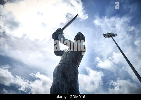 The Lesser Antilles Barbados Parish Saint Michael west indies capital Bridgetown  Barbados Kensington Oval is a stadium Bridgeto Stock Photo