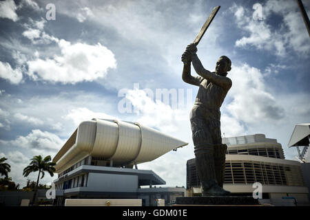 The Lesser Antilles Barbados Parish Saint Michael west indies capital Bridgetown  Barbados Kensington Oval is a stadium Bridgeto Stock Photo