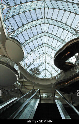 Interior shots of Burjuman shopping centre, Dubai, UAE. Stock Photo