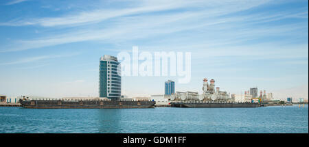 Corniche in Ras Al Khaimah, UAE. Stock Photo