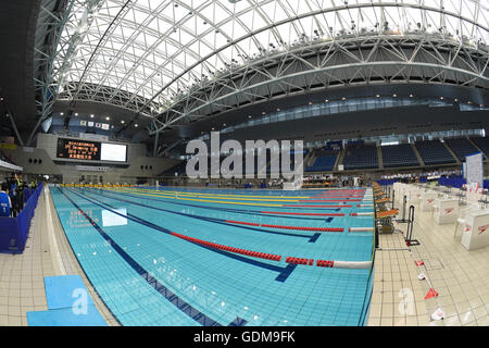 Yokohama International Swimming Center, Kanagawa, Japan. 18th July, 2016. General view, JULY 18, 2016 - Swimming : 2016 Japan Para Championships Swimming at Yokohama International Swimming Center, Kanagawa, Japan. © AFLO SPORT/Alamy Live News Stock Photo