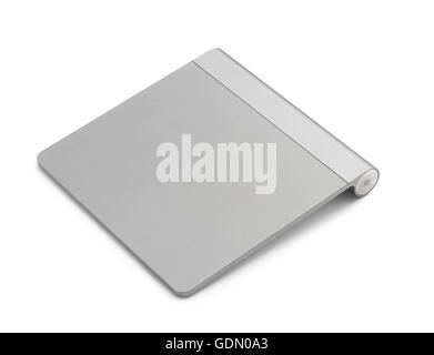 Computer trackpad, isolated on white background Stock Photo