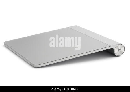 Computer trackpad, isolated on white background Stock Photo