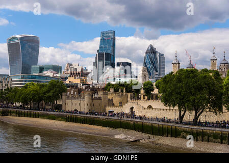 Tower of London.Iconic landmarks Stock Photo