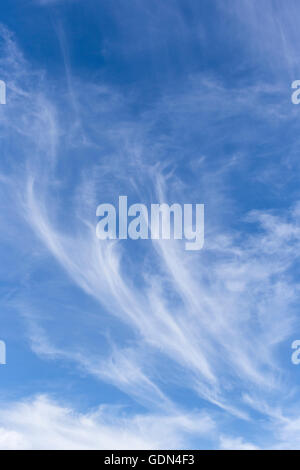 Cirrus cloud formations Stock Photo