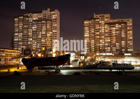 geography / travel, Germany, Lower Saxony, Bremerhaven, Havenwelten, museum harbour, Columbus Center, Additional-Rights-Clearance-Info-Not-Available Stock Photo