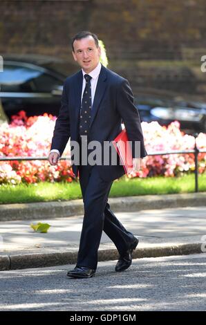 Secretary of State of Wales Alun Cairns arrives in Downing Street, London, for the first Cabinet meeting of the new government. Stock Photo