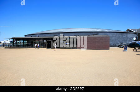 A general view of the Mary Rose Museum, Portsmouth Historic Dockyard, HM Naval Base, Portsmouth. Stock Photo