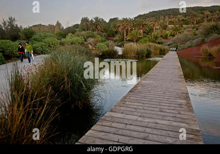 Barcelona Botanical Garden, Barcelona, Spain Stock Photo