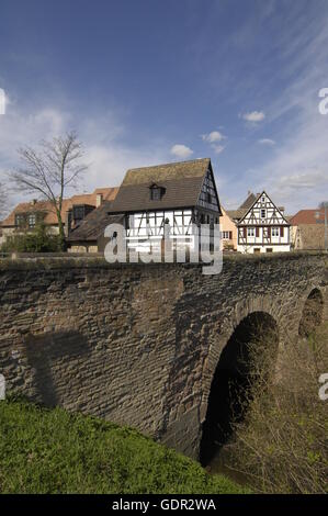 geography / travel, Germany, Rhineland-Palatinate, Speyer, old town, Sonnengasse, Additional-Rights-Clearance-Info-Not-Available Stock Photo