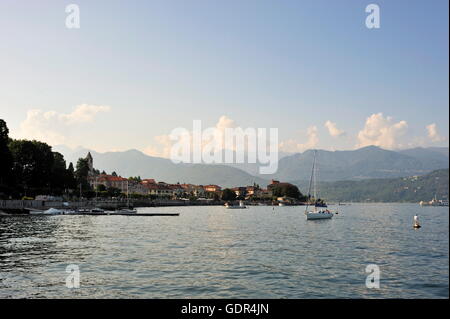 geography / travel, Italy, Piedmont, Baveno, Lago Maggiore, , Additional-Rights-Clearance-Info-Not-Available Stock Photo